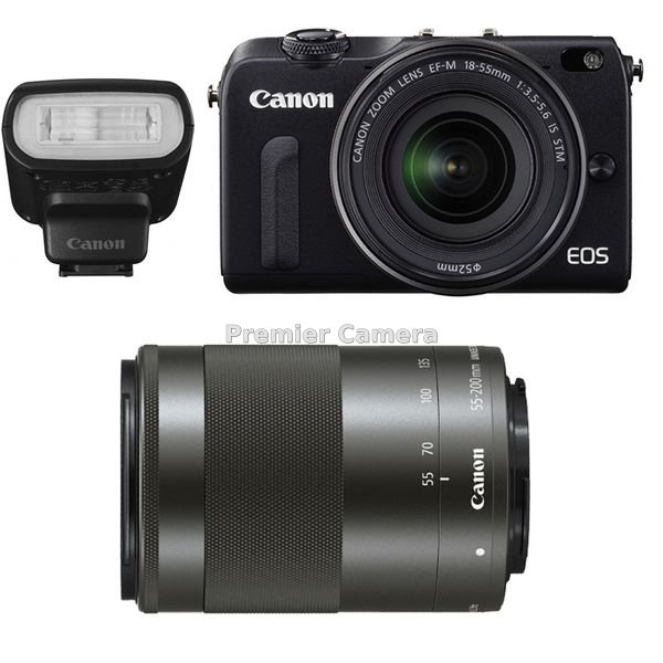 Canon EOS M2 ダブルズームキット ブラック
