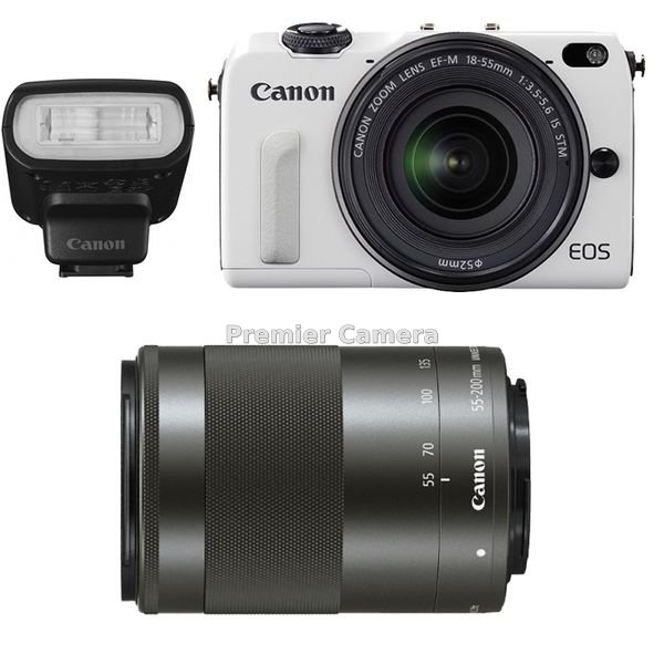Canon EOS M2 ダブルズームキット ホワイト