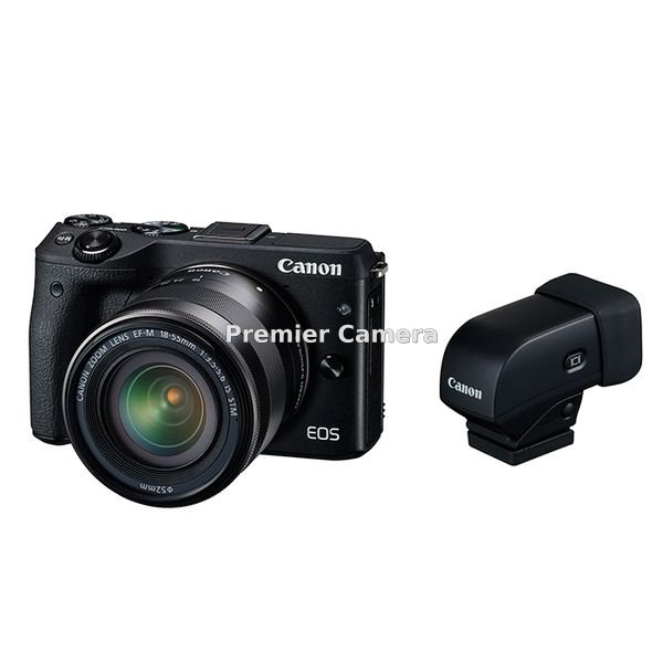 Canon EOS M3 EF-M18-55 IS STM レンズEVFキット ブラック
