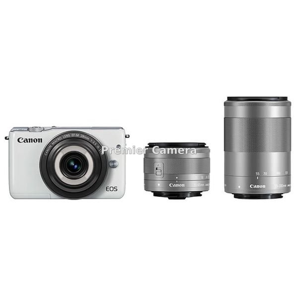Canon EOS M10 クリエイティブマクロトリプルレンズキット ホワイト