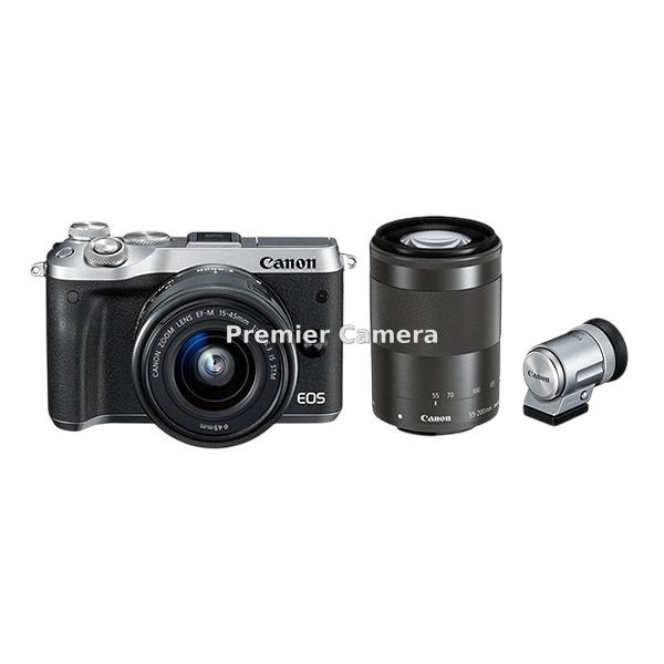 Canon EOS M6 ダブルズームEVFキット シルバー