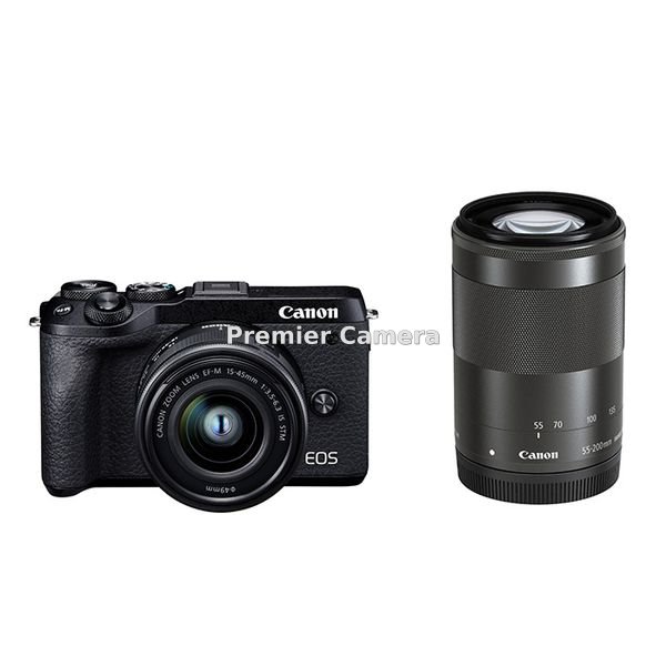 Canon EOS M6 Mark II ダブルズームキット ブラック