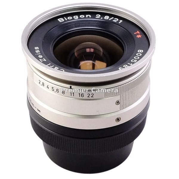 CONTAX Carl Zeiss Biogon T* 21mm F2.8 クローム ファインダーセット (Gマウント)