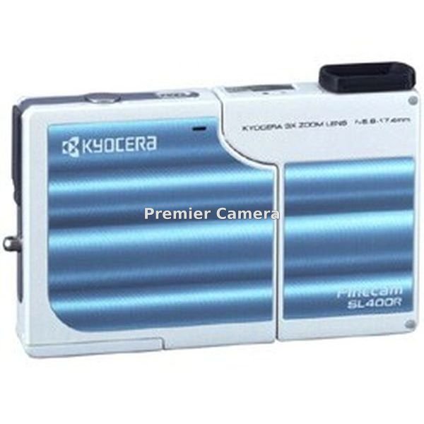 京セラ (KYOCERA) Finecam SL400R ブルー