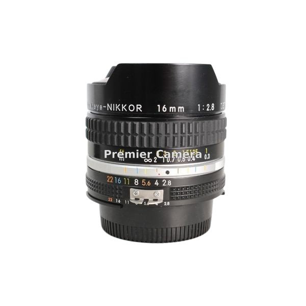 Nikon AI Fisheye-Nikkor 16mm F2.8S (Ai-Sタイプ) 【シリアルナンバー 185001〜】