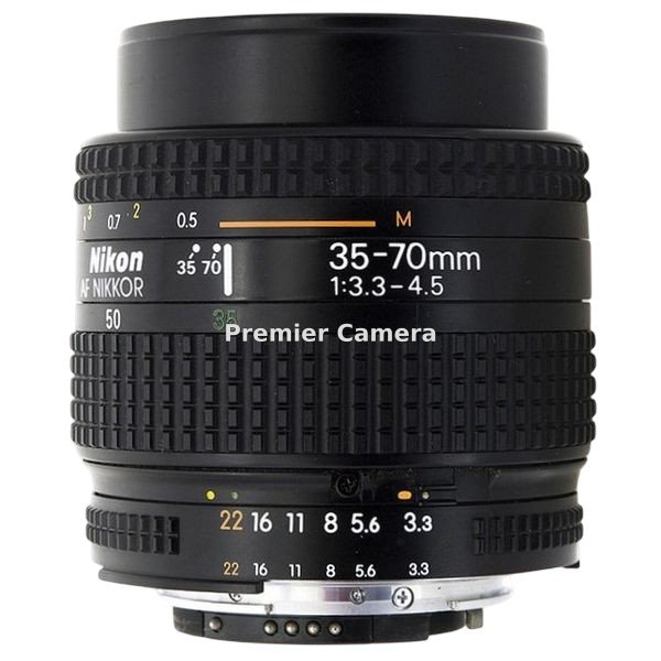 Nikon AF Zoom-Nikkor 35-70mm F3.3-4.5 (NEW後期型)【シリアルナンバー 4000001〜】