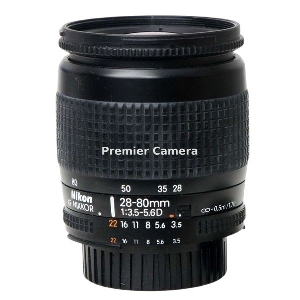 Nikon AF Zoom-Nikkor 28-80mm F3.5-5.6D (旧) 【シリアルナンバー 6桁 200001〜4xxxxx】