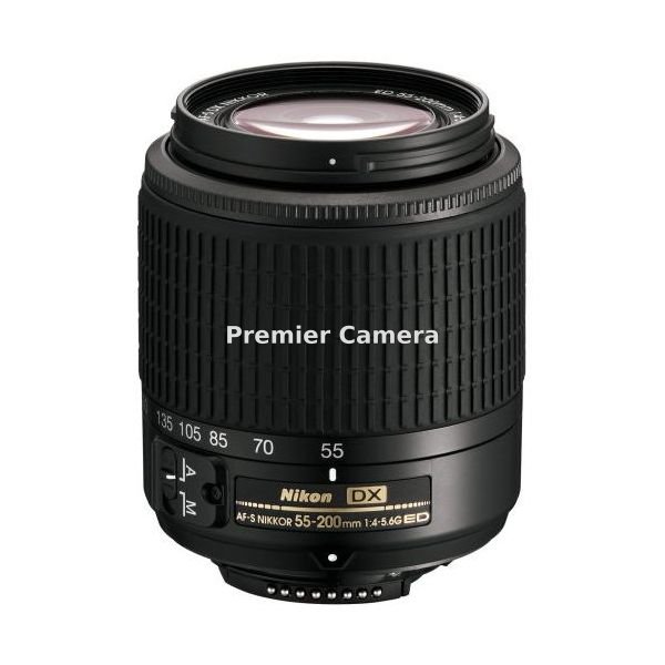 Nikon AF-S DX Zoom-NIKKOR 55-200mm F4-5.6G ED (ブラック)