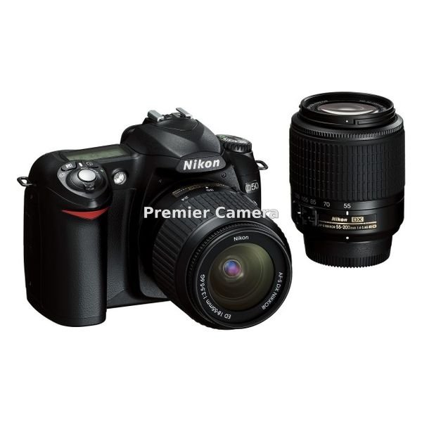 Nikon D50 ダブルズームキット ブラック