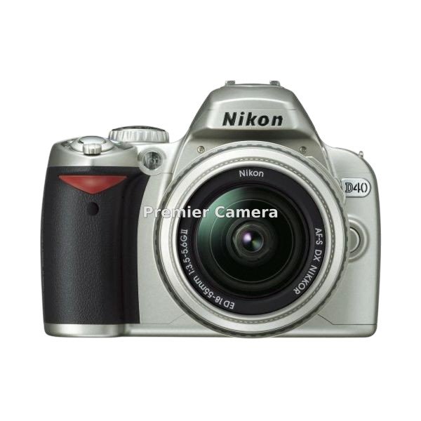 Nikon D40 レンズキット (18-55mm II) シルバー
