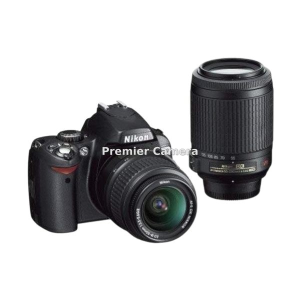 Nikon D40X ダブルズームキット (18-55mm II + 55-200mm VR)