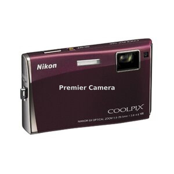Nikon COOLPIX S60 ワインレッド