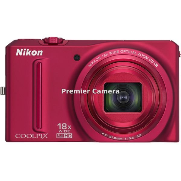 Nikon COOLPIX S9100 グロリアスレッド