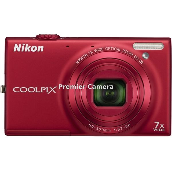 Nikon COOLPIX S6100 スーパーレッド