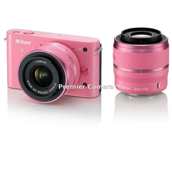 Nikon 1 J1 ダブルズームキット ピンク