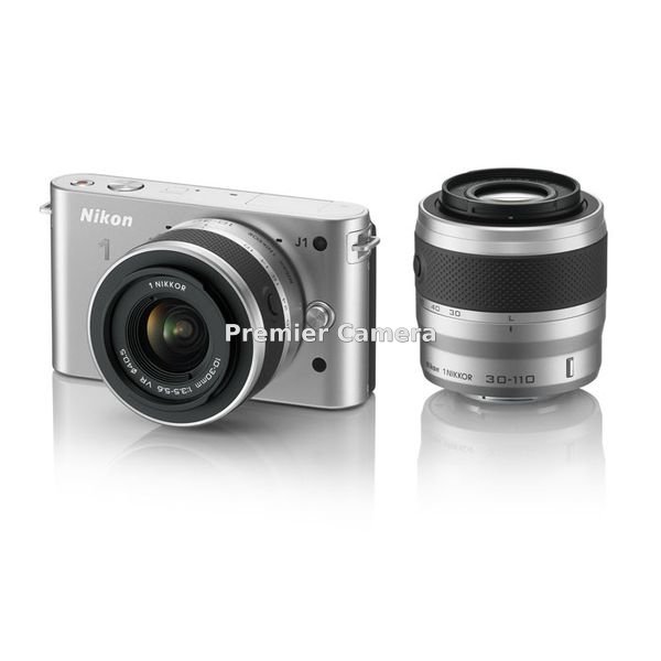 Nikon 1 J1 ダブルズームキット シルバー