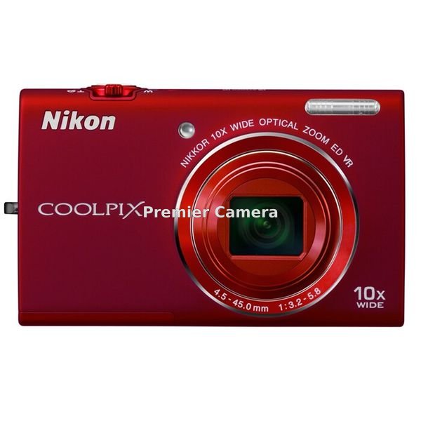 Nikon COOLPIX S6200 ブリリアントレッド