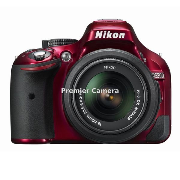 Nikon D5200 18-55 VR レンズキット レッド