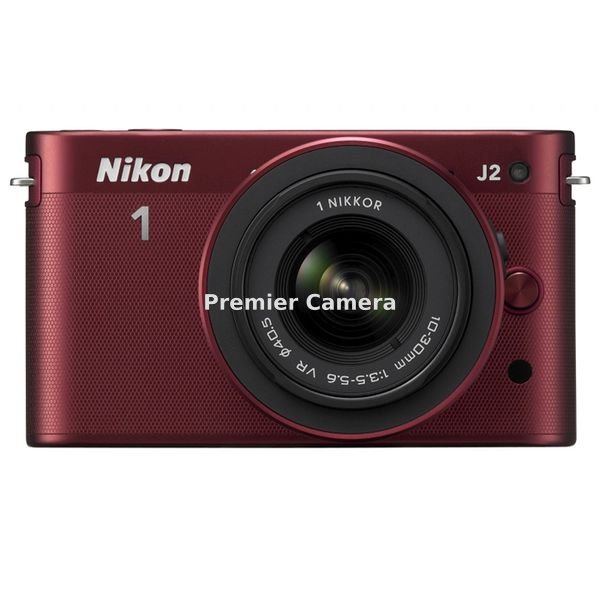 Nikon 1 J2 標準ズームレンズキット レッド