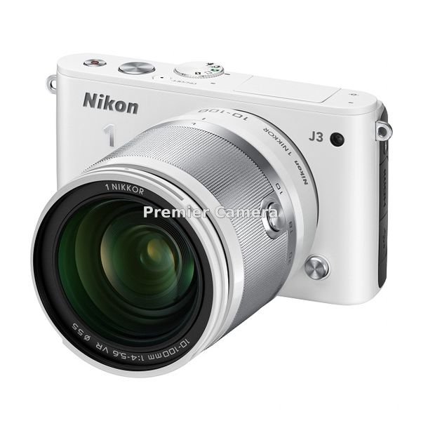 Nikon 1 J3 小型10倍ズームキット ホワイト