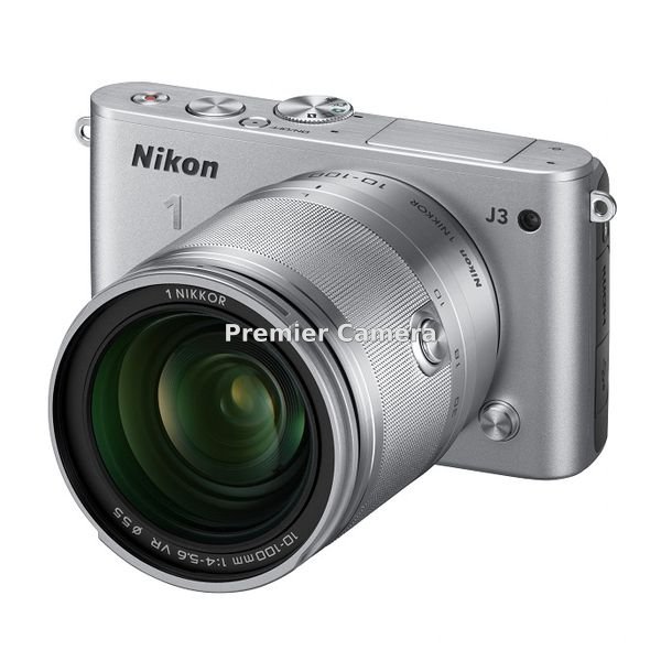 Nikon 1 J3 小型10倍ズームキット シルバー