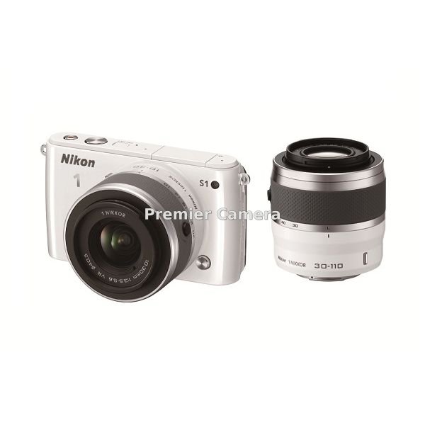 Nikon 1 S1 ダブルズームキット ホワイト
