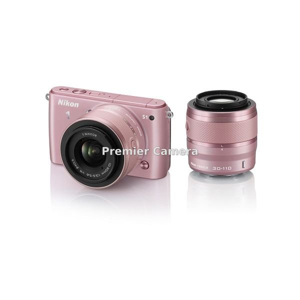 Nikon 1 S1 ダブルズームキット ピンク