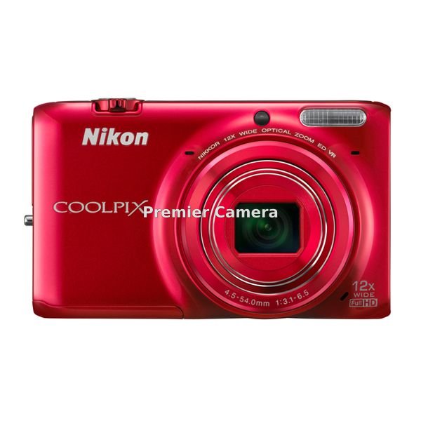 Nikon COOLPIX S6500 グロッシーレッド