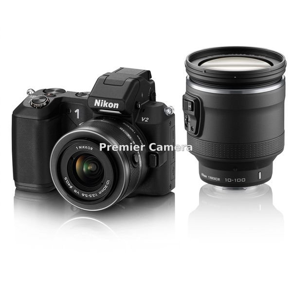 Nikon 1 V2 ハイパーダブルズームキット ブラック