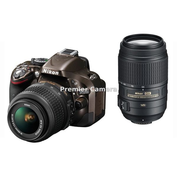 Nikon D5200 ダブルズームキット ブロンズ