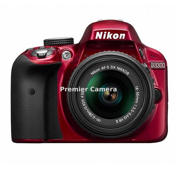 Nikon D3300 18-55 VR IIレンズキット レッド