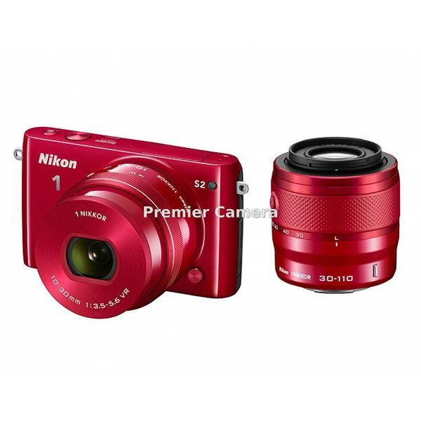 Nikon 1 S2 ダブルズームキット レッド