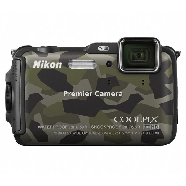 Nikon COOLPIX AW120 カムフラージュグリーン