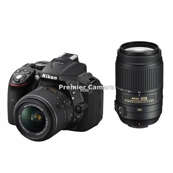 Nikon D5300 ダブルズームキット ブラック