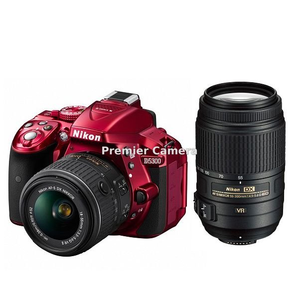 Nikon D5300 ダブルズームキット レッド
