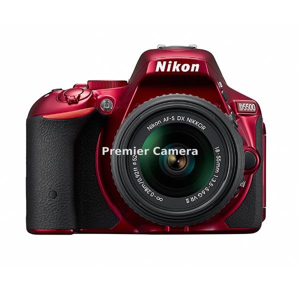Nikon D5500 18-55 VR II レンズキット レッド