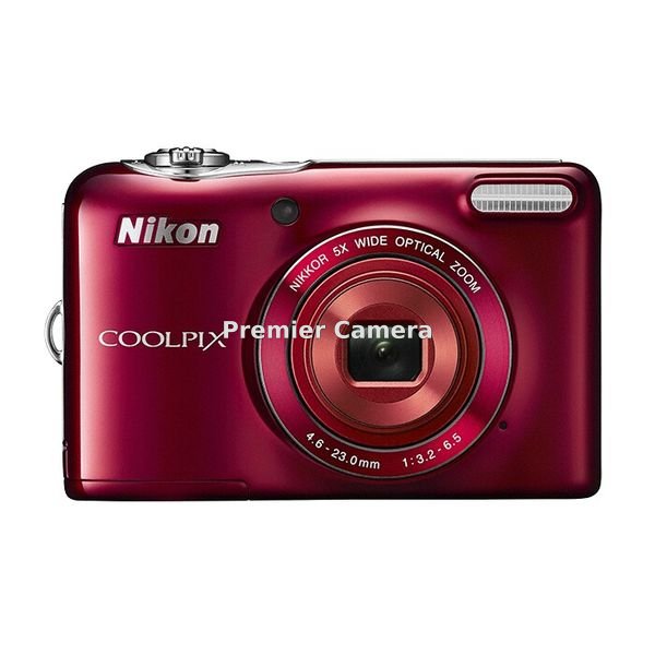 Nikon COOLPIX L32 レッド