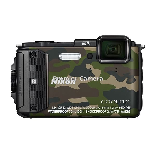 Nikon COOLPIX AW130 カムフラージュグリーン