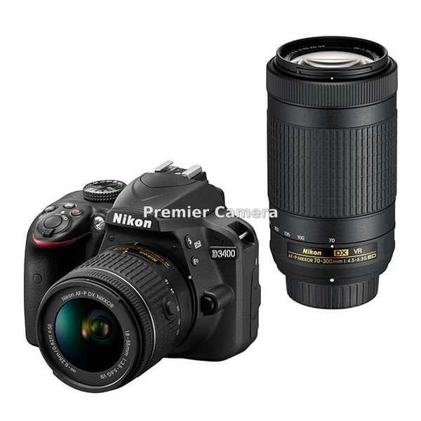 Nikon D3400 ダブルズームキット ブラック