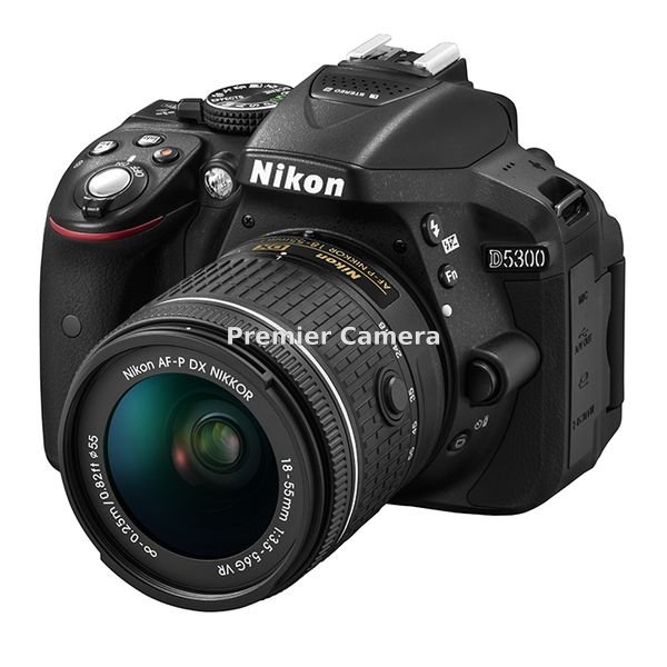 Nikon D5300 AF-P 18-55 VR レンズキット ブラック
