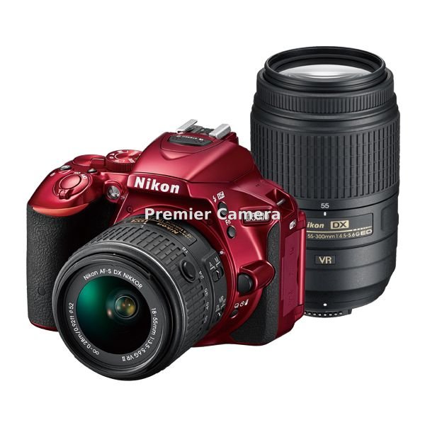 Nikon D5500 ダブルズームキット レッド