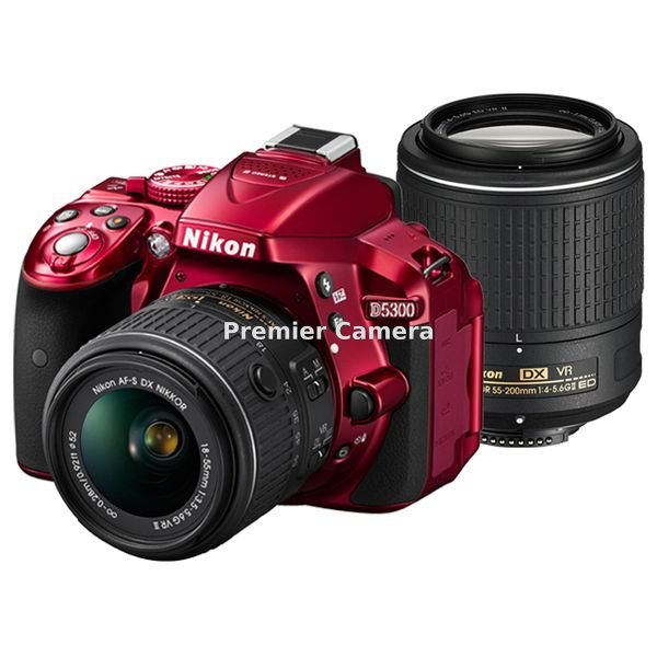 Nikon D5300 ダブルズームキット2 レッド