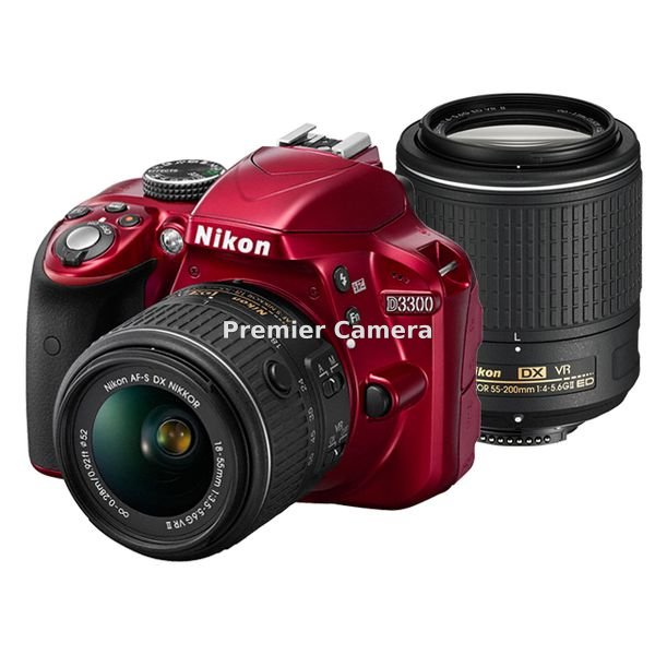 Nikon D3300 ダブルズームキット2 レッド