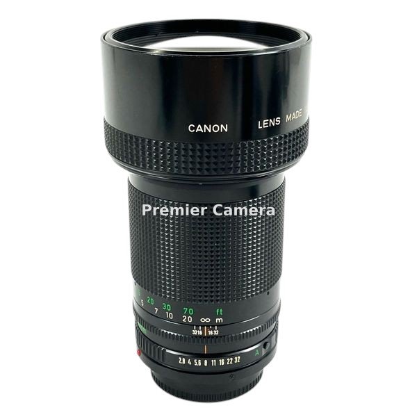 Canon New FD 200mm F2.8 後期 (最短撮影距離 1.5m)