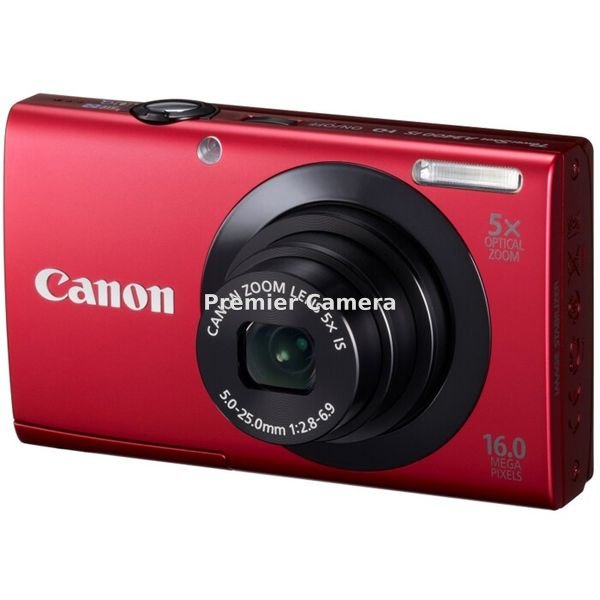 Canon PowerShot A3400 IS レッド