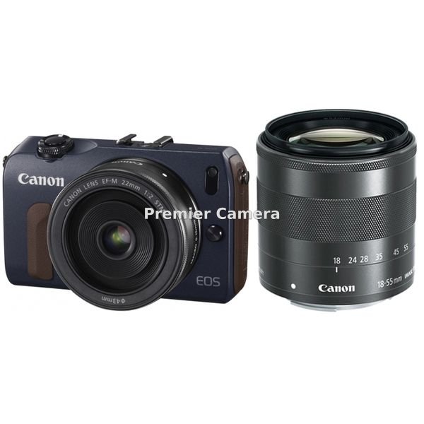 Canon EOS M ダブルレンズキット ベイブルー