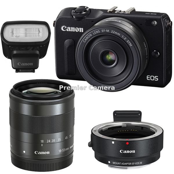 Canon EOS M2 ダブルレンズキット ブラック