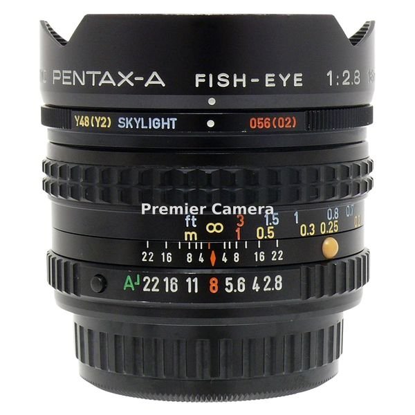 PENTAX smc PENTAX-A 16mm F2.8 FISH-EYE