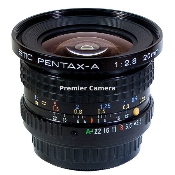 PENTAX smc PENTAX-A 20mm F2.8