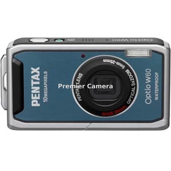 PENTAX Optio W60 オーシャンブルー